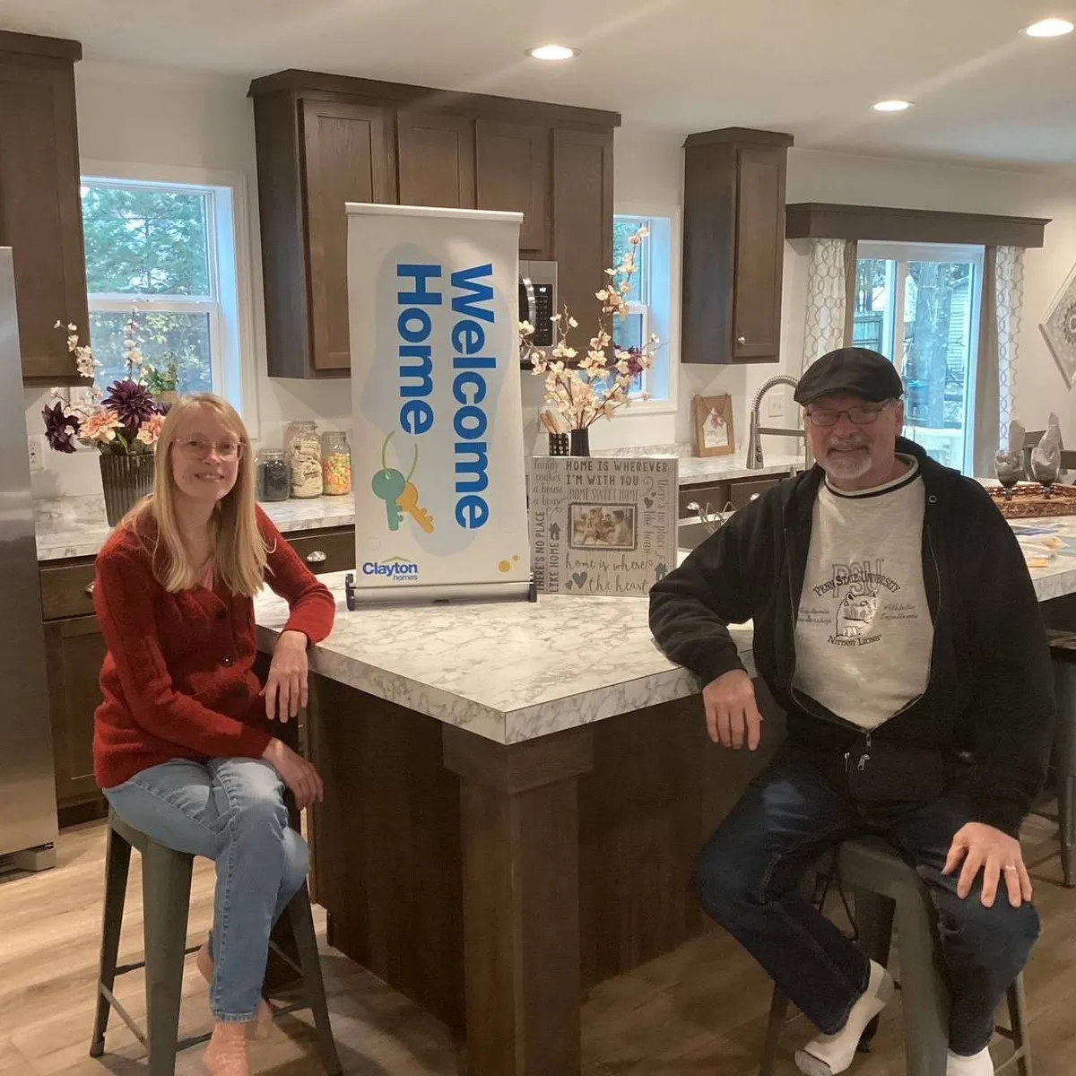 Lew K W. welcome home image