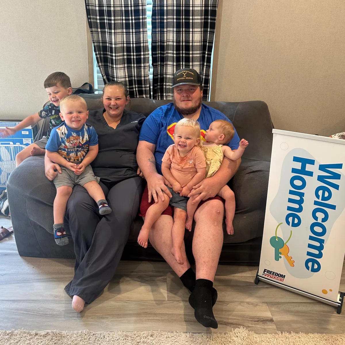 DAKOTA P. welcome home image
