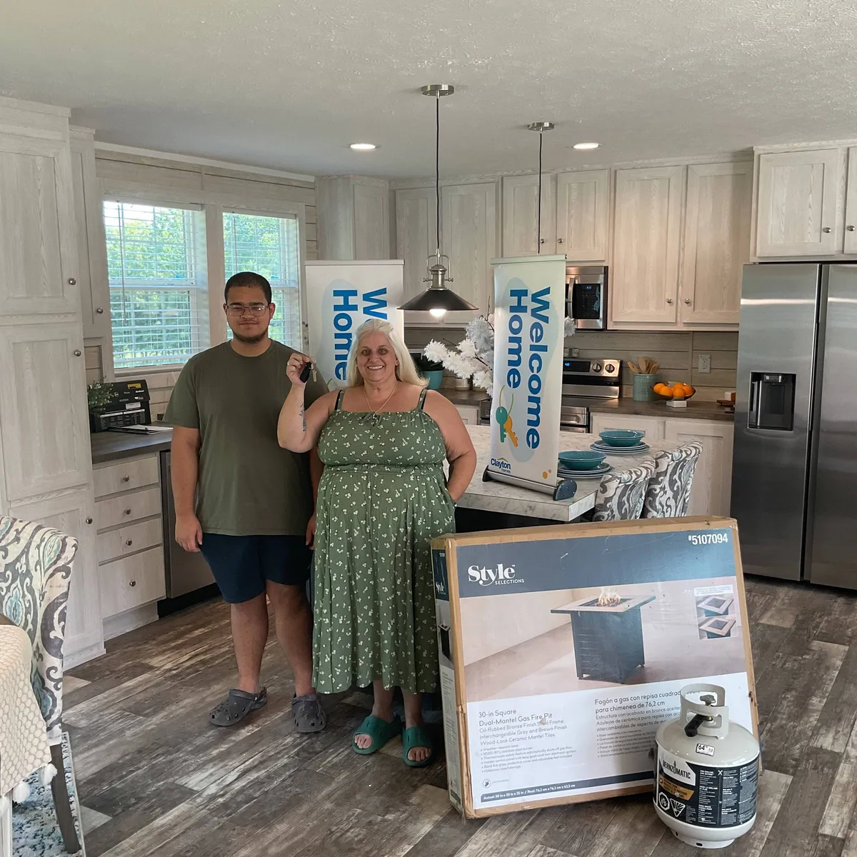 KRISTEN B. welcome home image