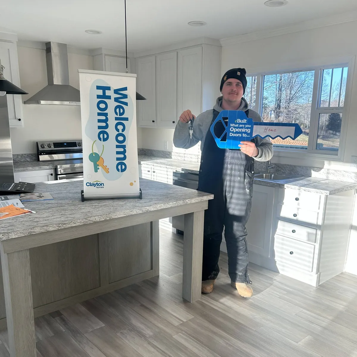 JUSTIN P. welcome home image