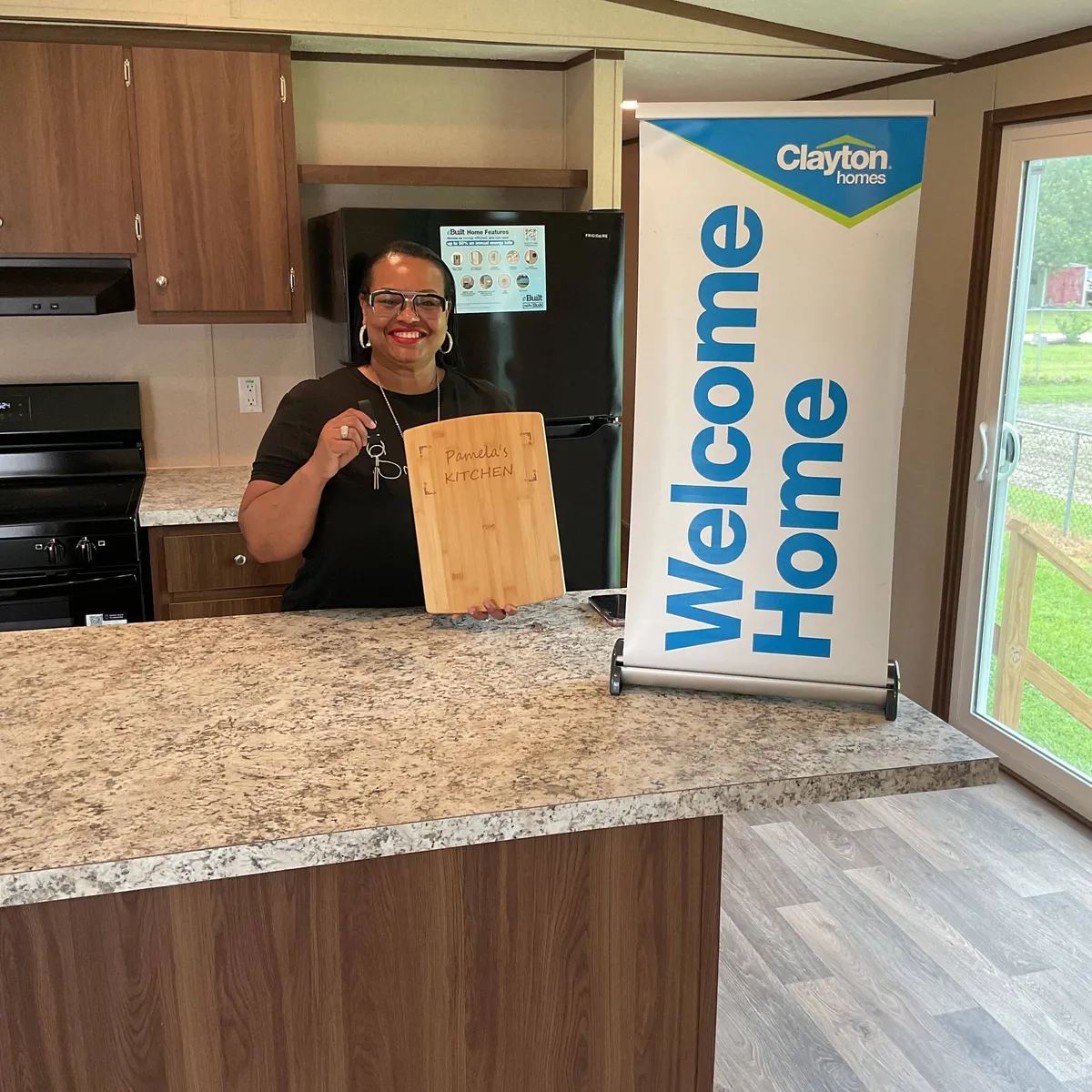 Pamela B. welcome home image