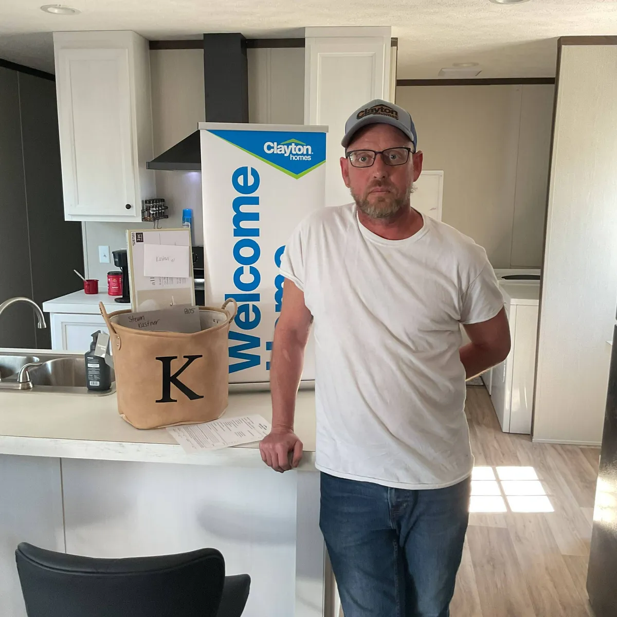 STEVEN K. welcome home image