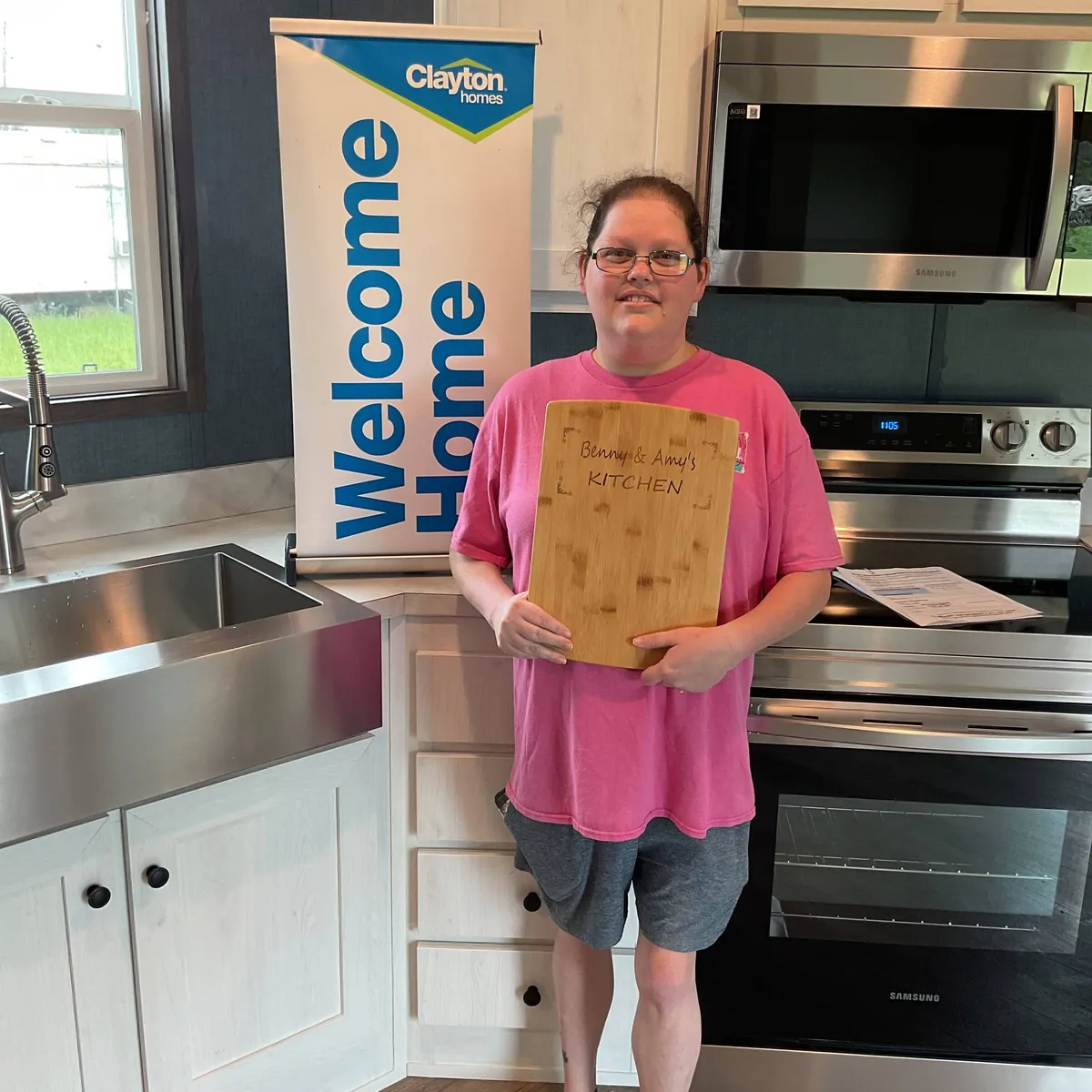 Benny A. welcome home image