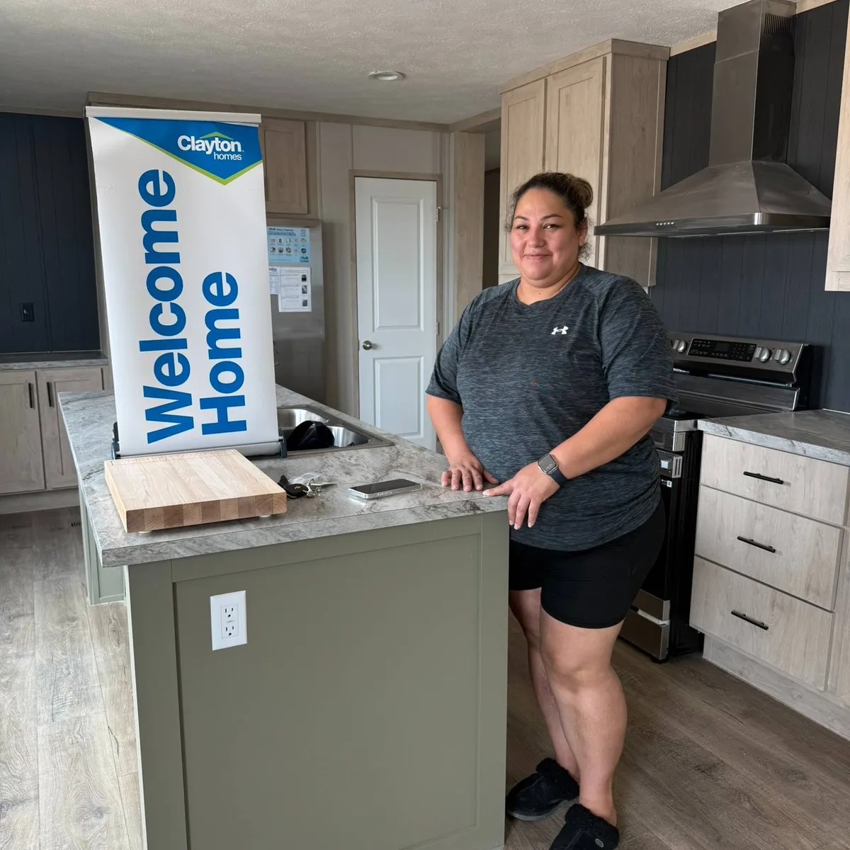 KENNETH R. welcome home image