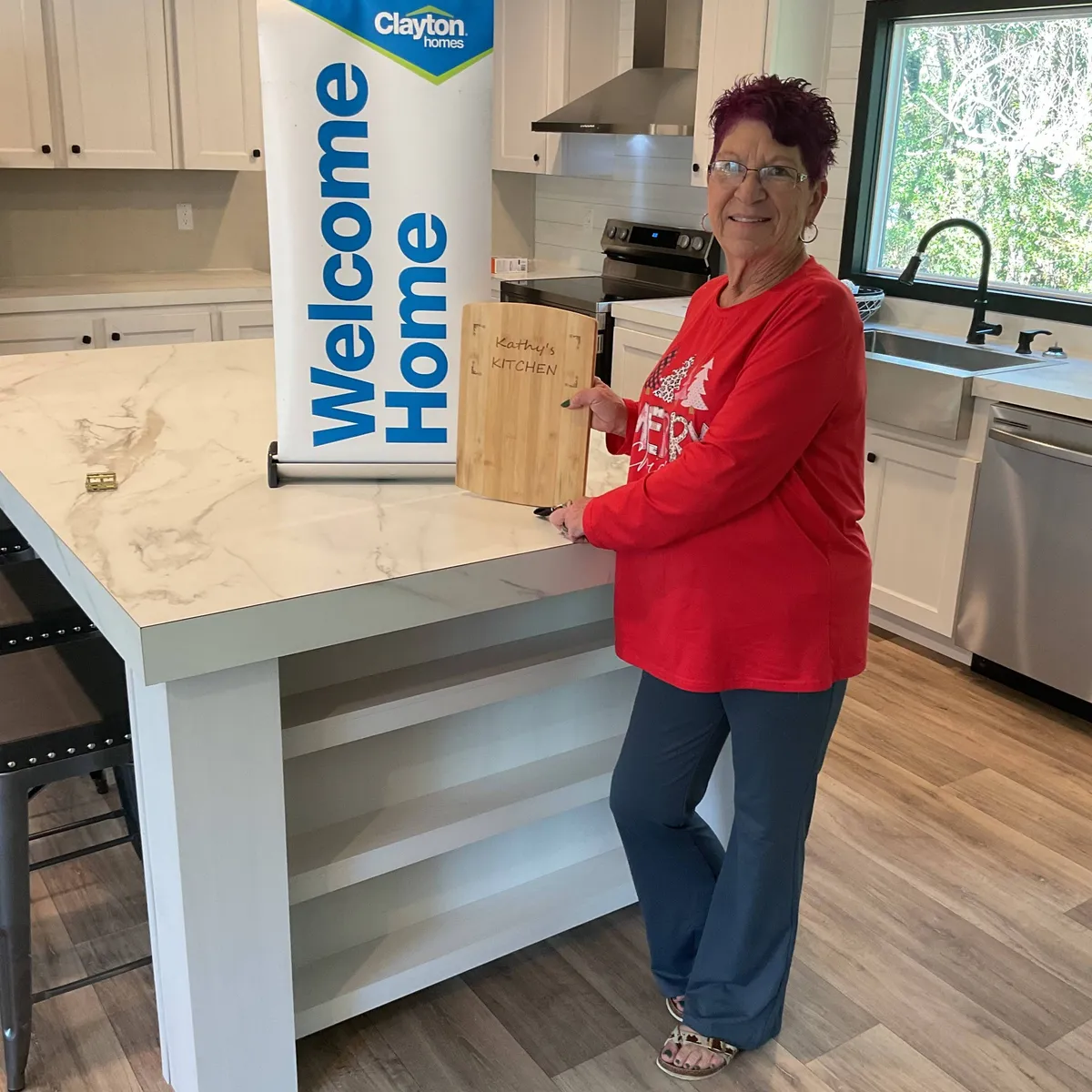 KATHLEEN M. welcome home image