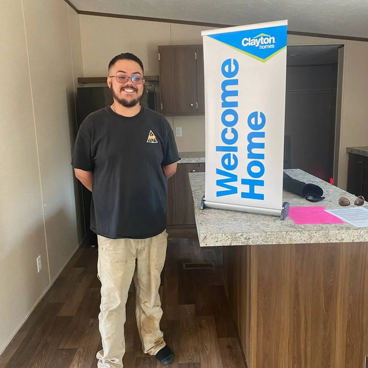 CHRISTIAN P. welcome home image