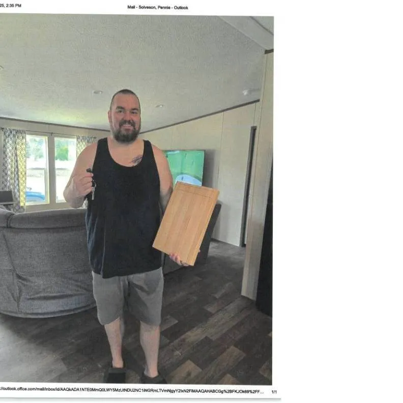 DAVID F. welcome home image