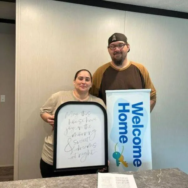 CHRISTOPHER O. welcome home image