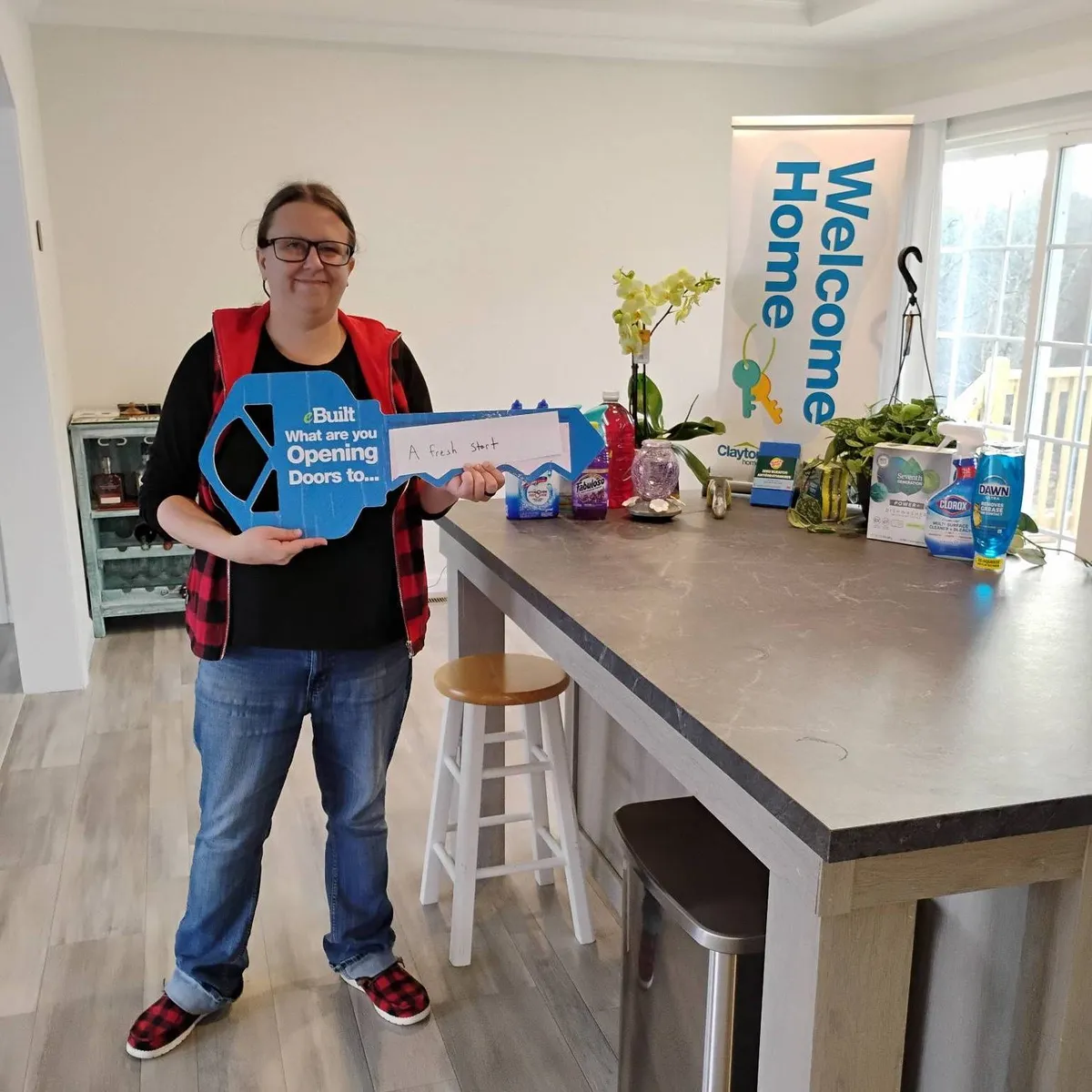 Jamie H. welcome home image