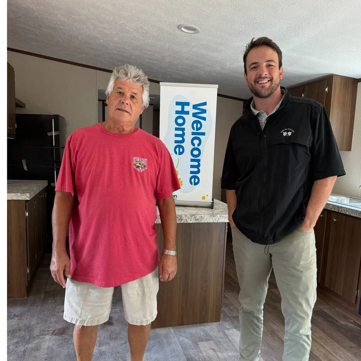 RODGER G. welcome home image