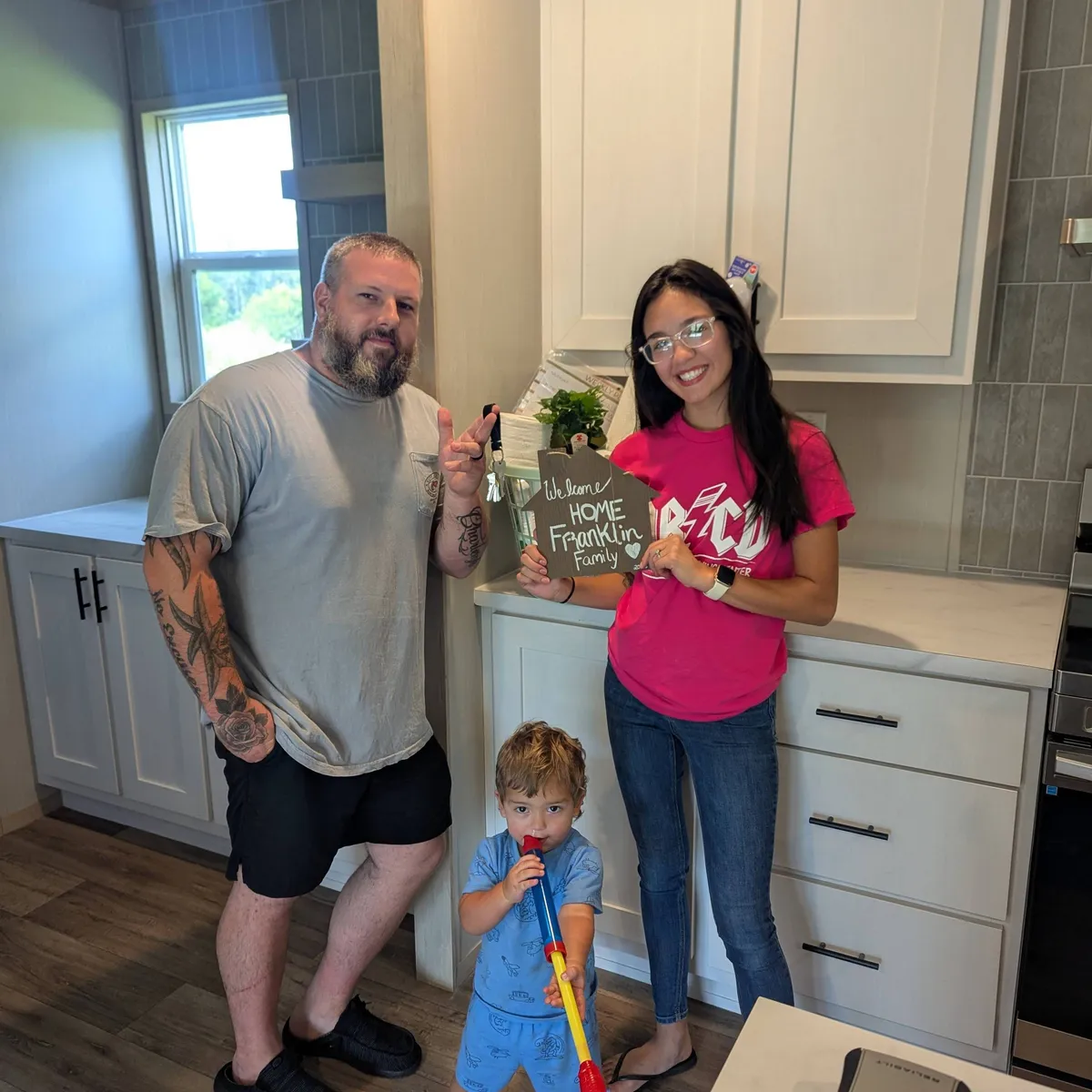 Matthew F. welcome home image