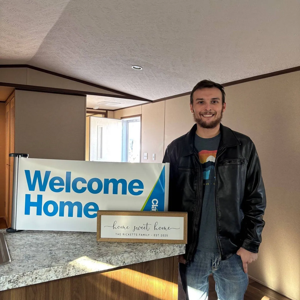 Kyle R. welcome home image