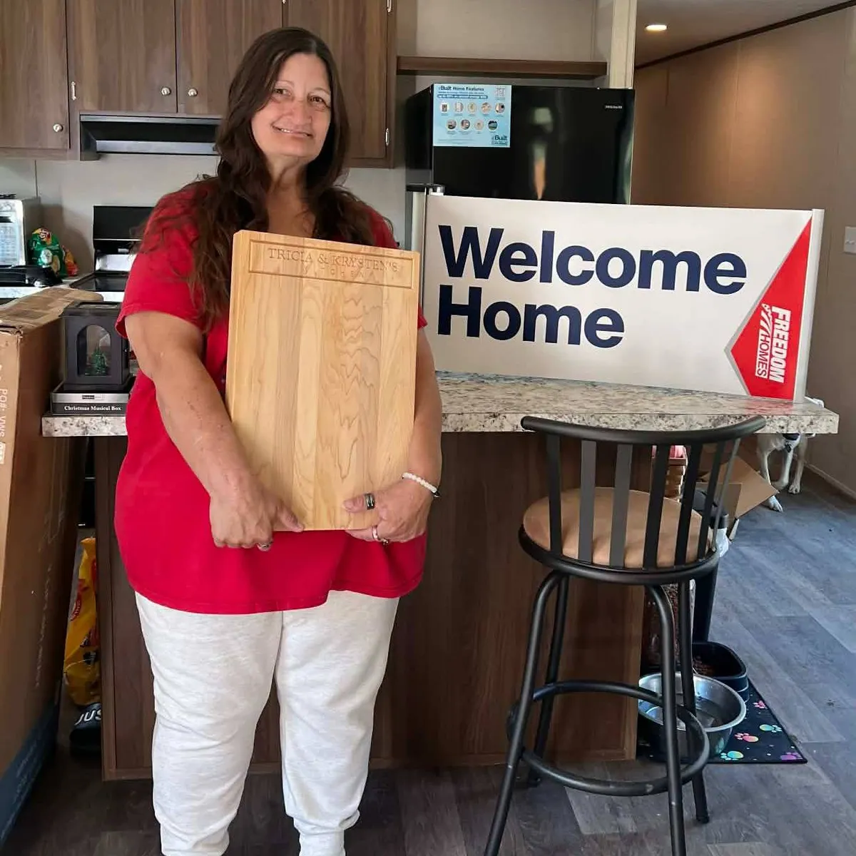 TRICIA A. welcome home image