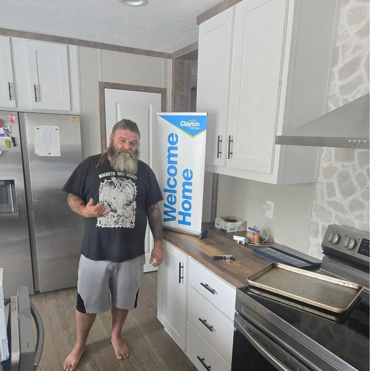 FRANK B. welcome home image