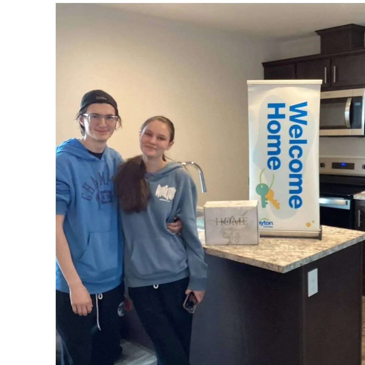 WESLEY F. welcome home image