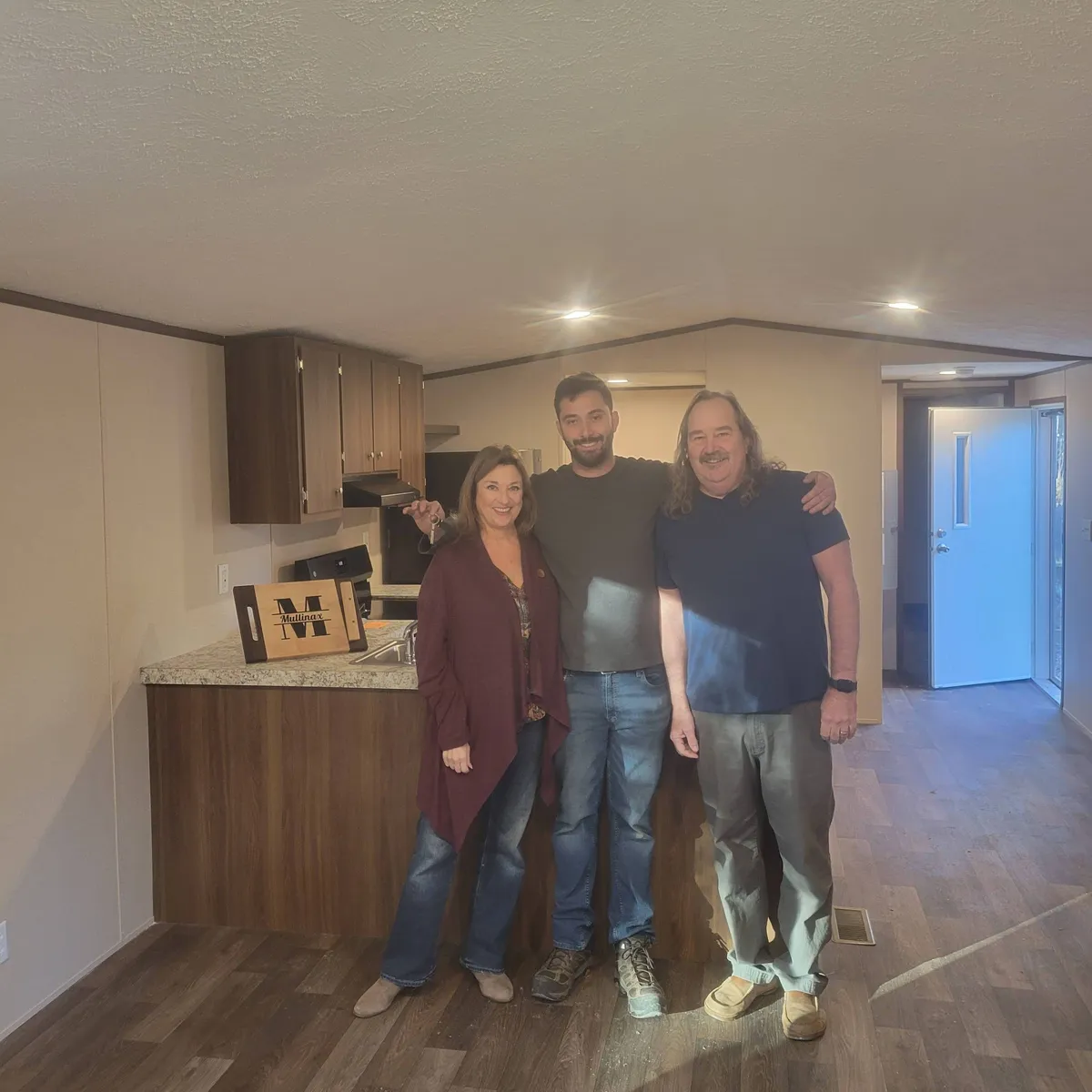 EDWARD M. welcome home image