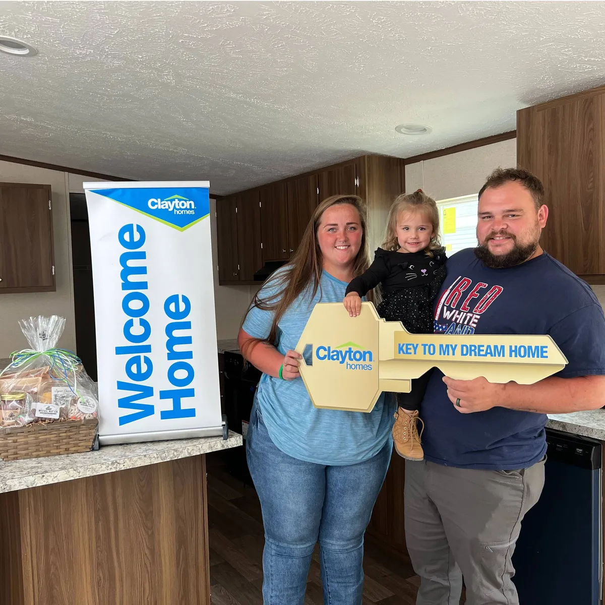 BENJAMIN R. welcome home image