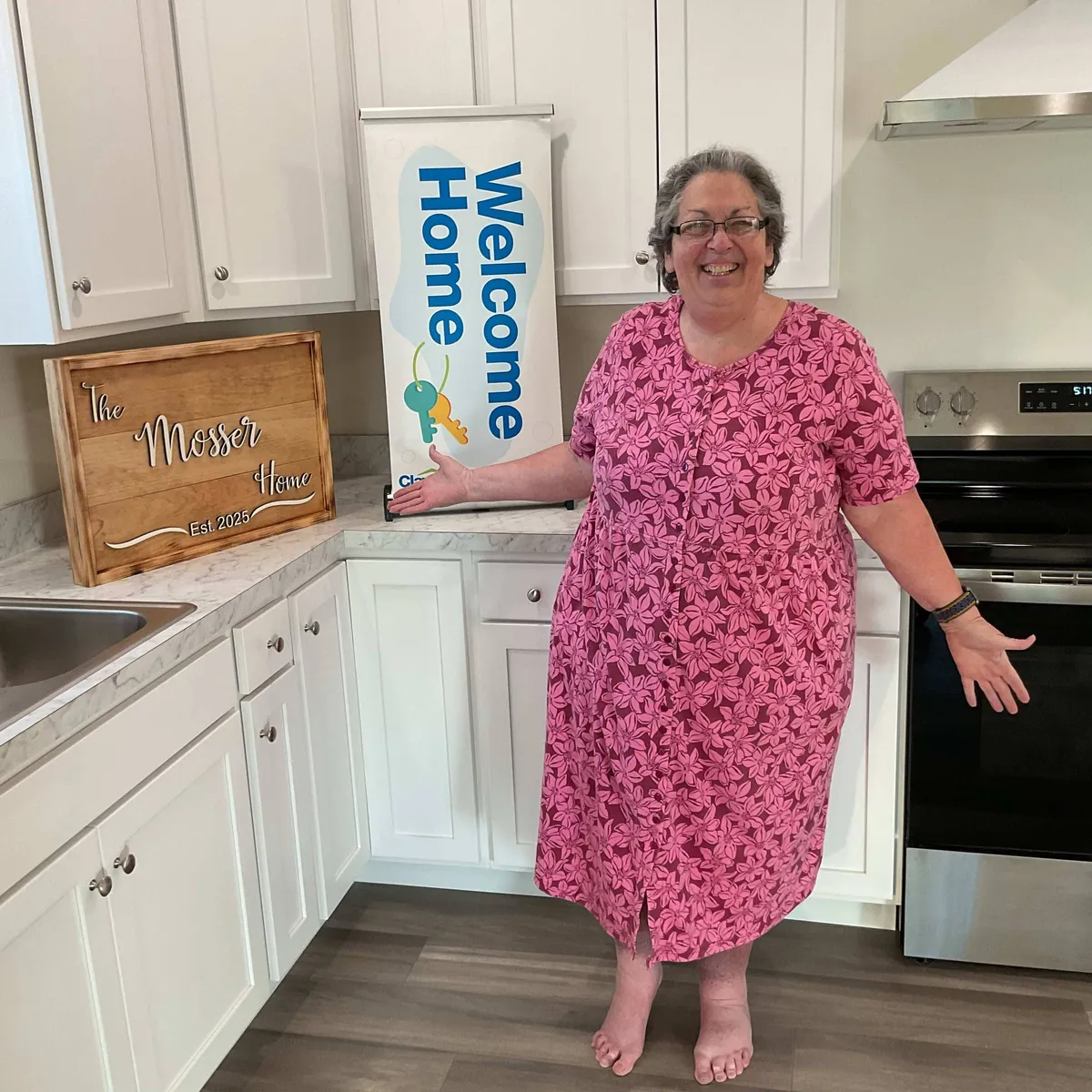 MARY ANNE M. welcome home image