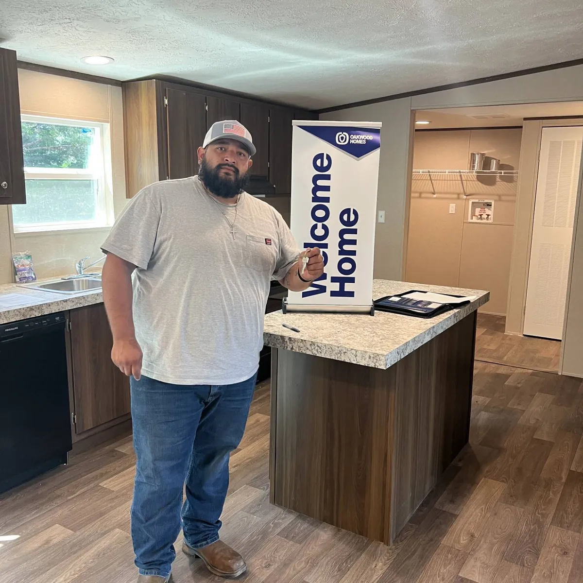 ANDREW P. welcome home image