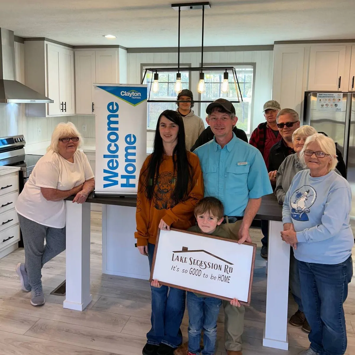 JAMES L. welcome home image