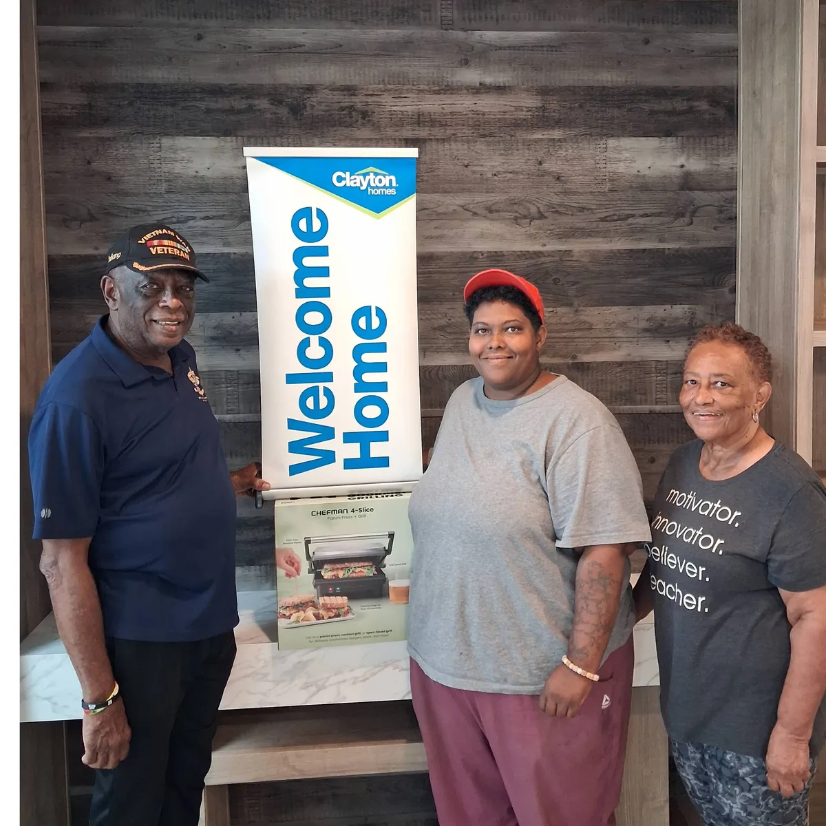 DAVID M. welcome home image