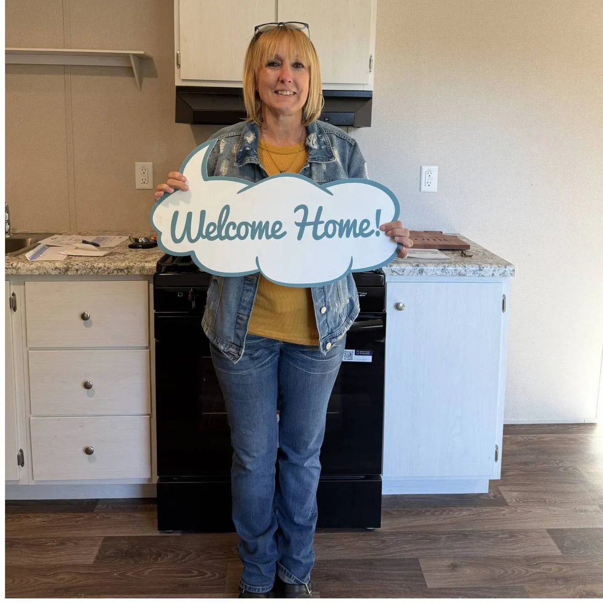 Crystal W. welcome home image