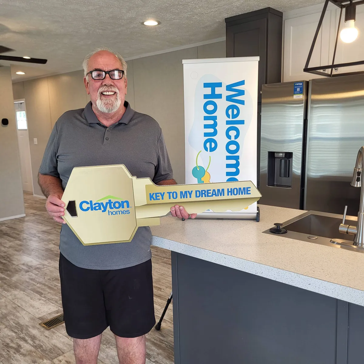 Kevin H. welcome home image