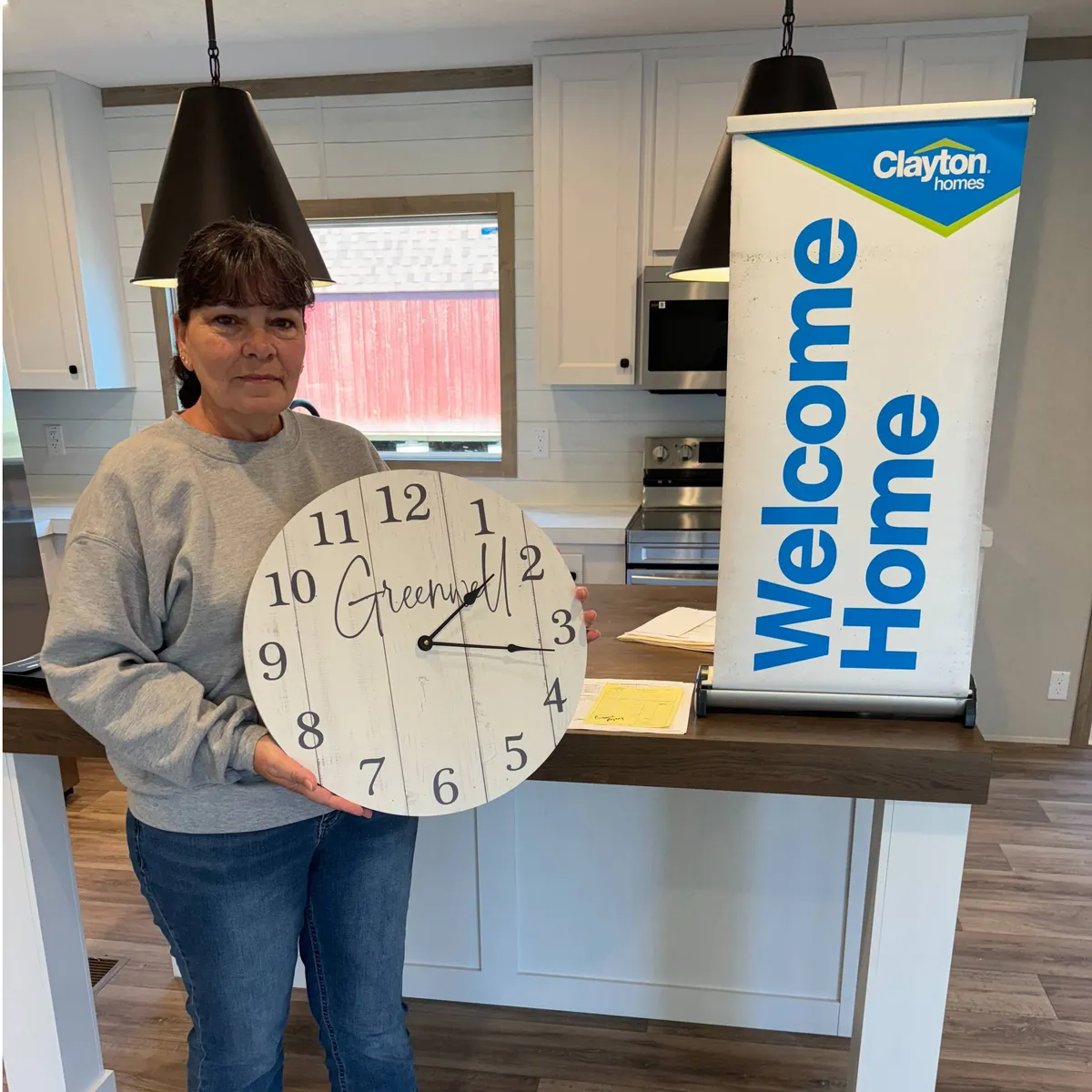 Stacy G. welcome home image