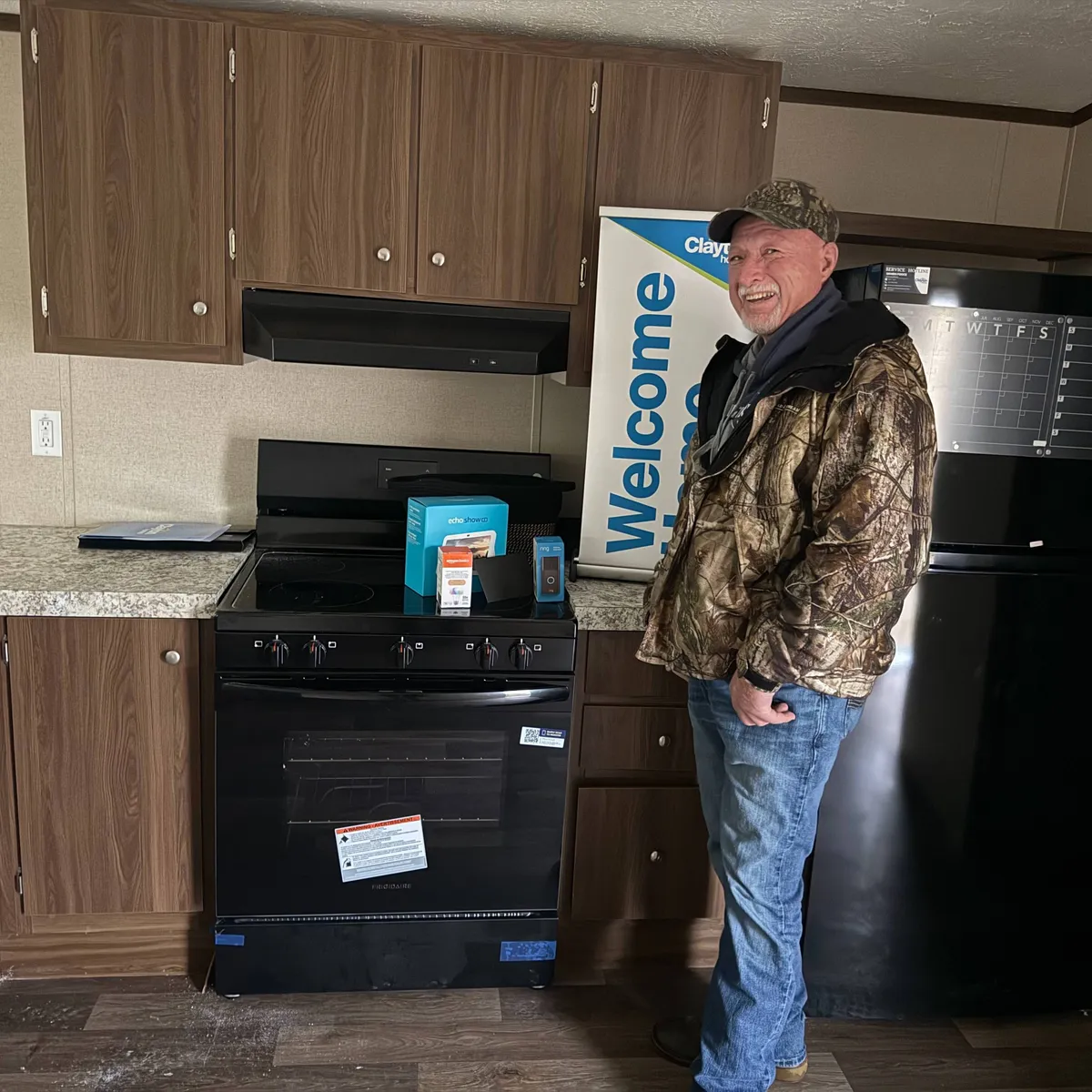 HUBERT T. welcome home image