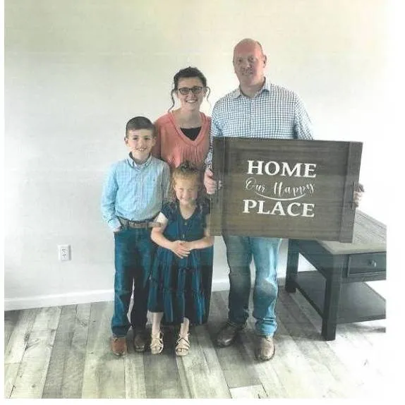 JARED A. welcome home image