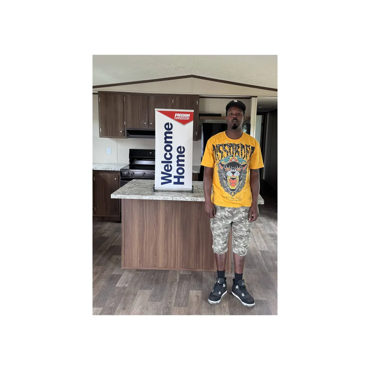 DaMarius W. welcome home image