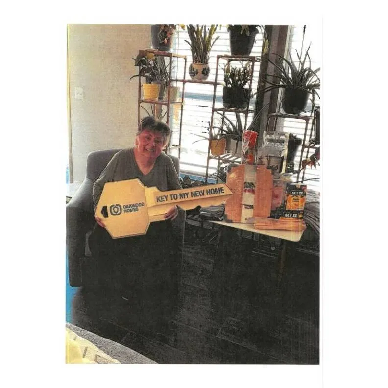 GERALDINE M. welcome home image