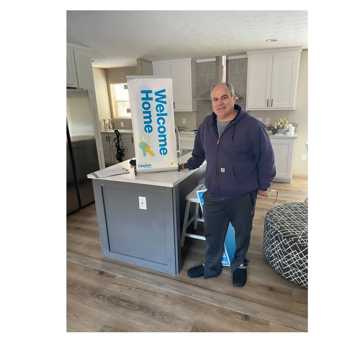 ROBERT S. welcome home image