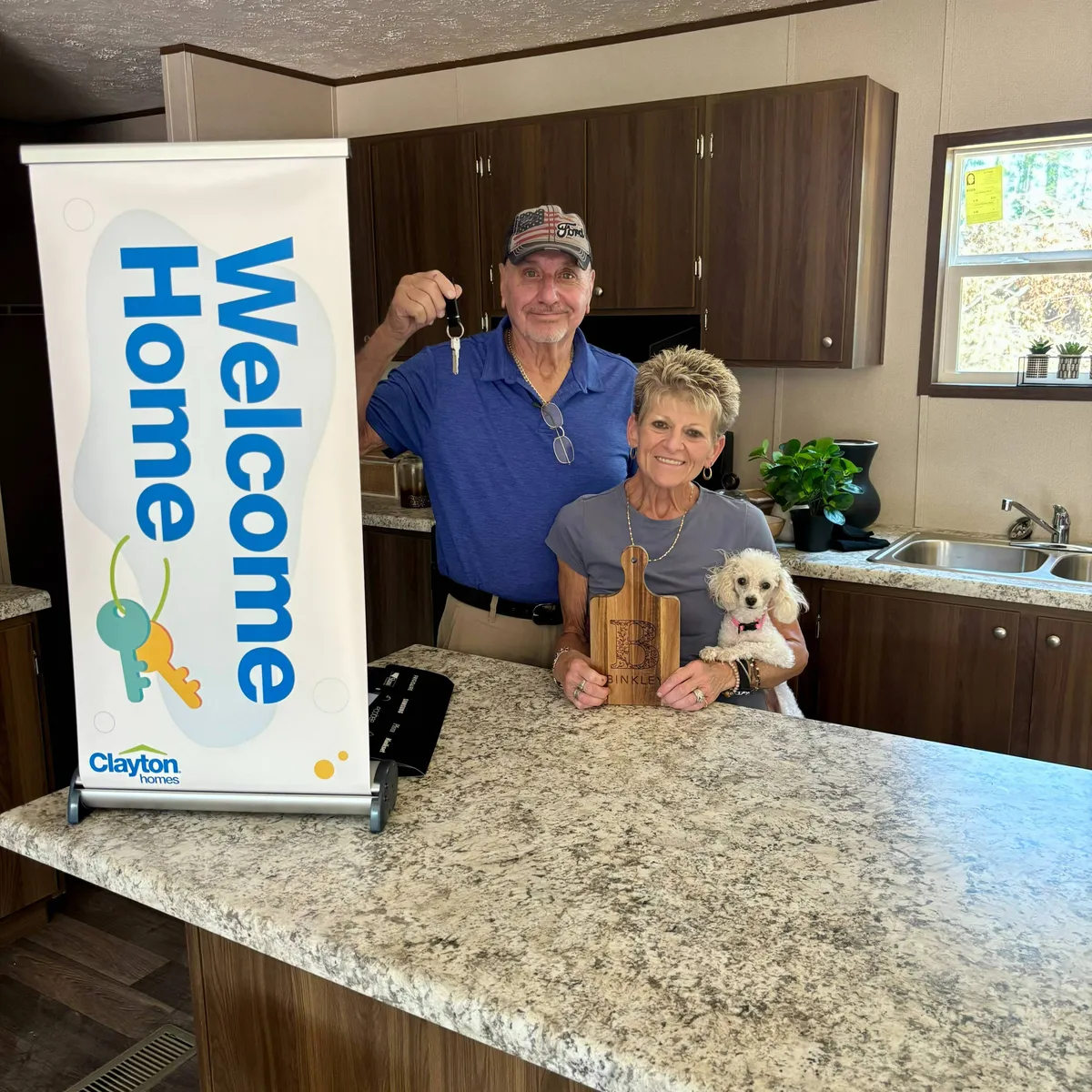 ROGER B. welcome home image