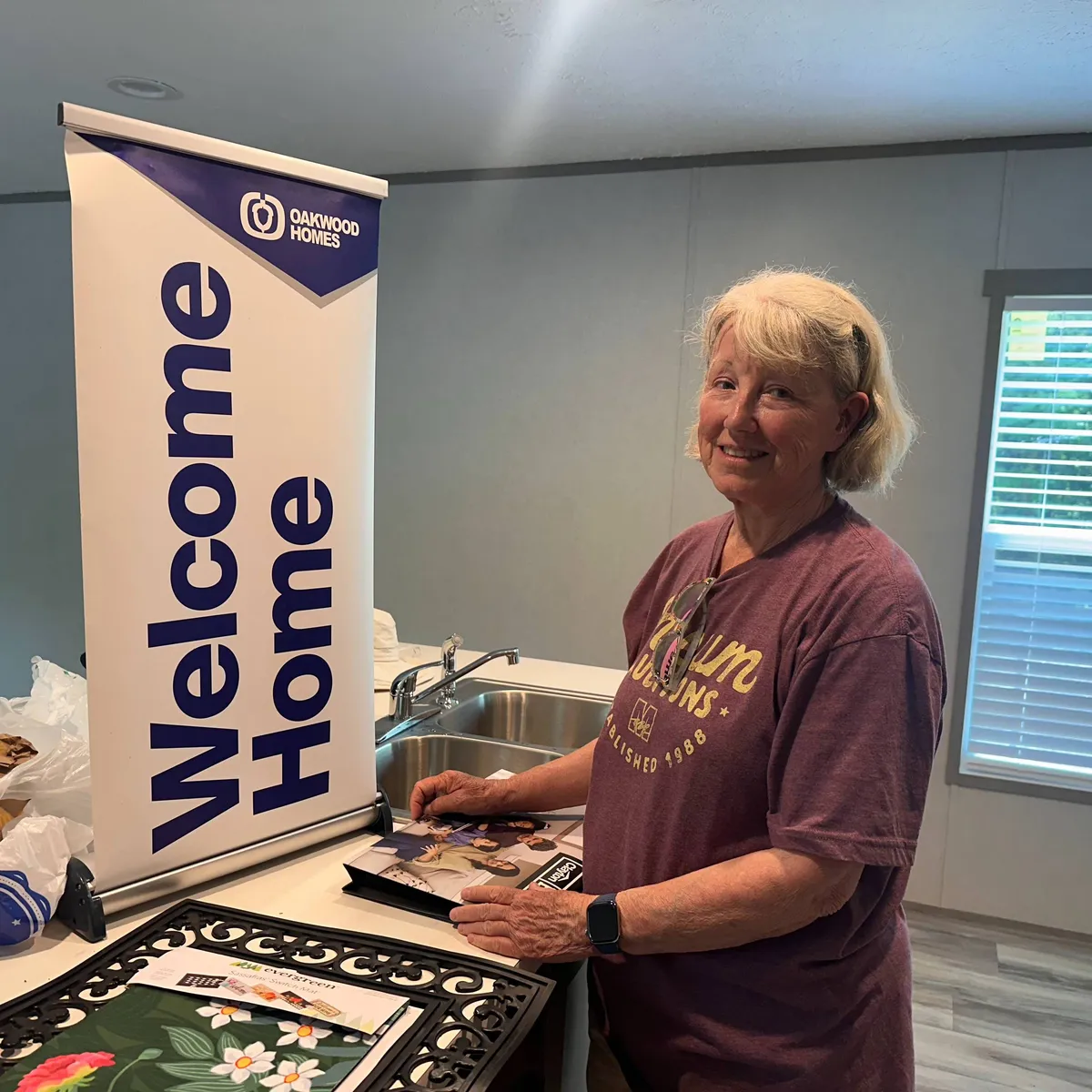BETTY K. welcome home image