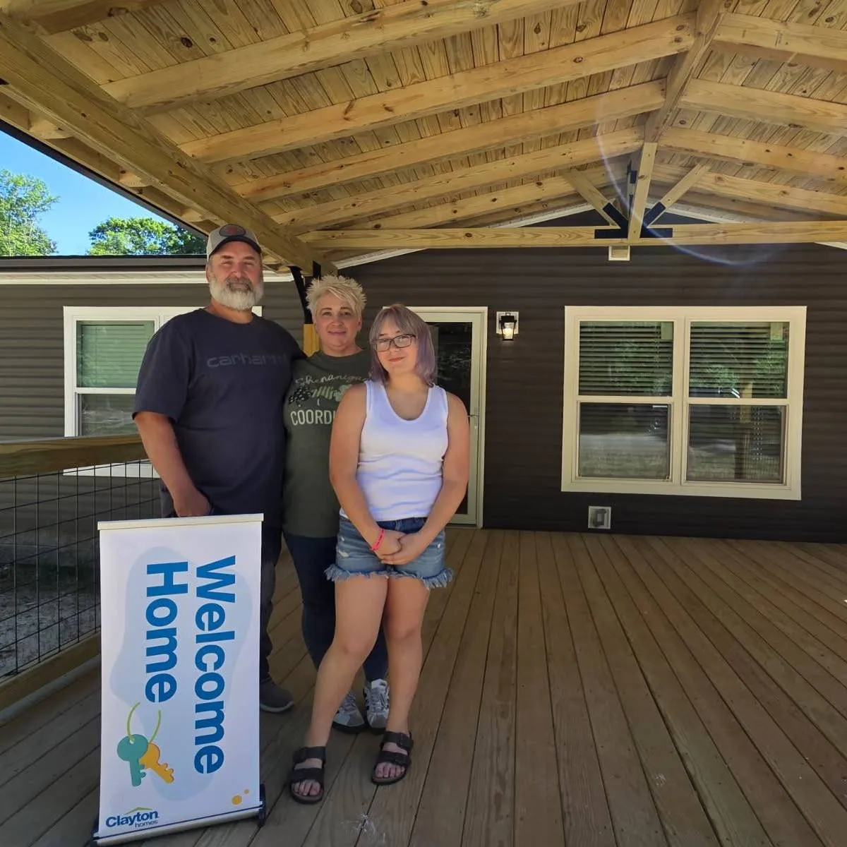 Michaela B. welcome home image