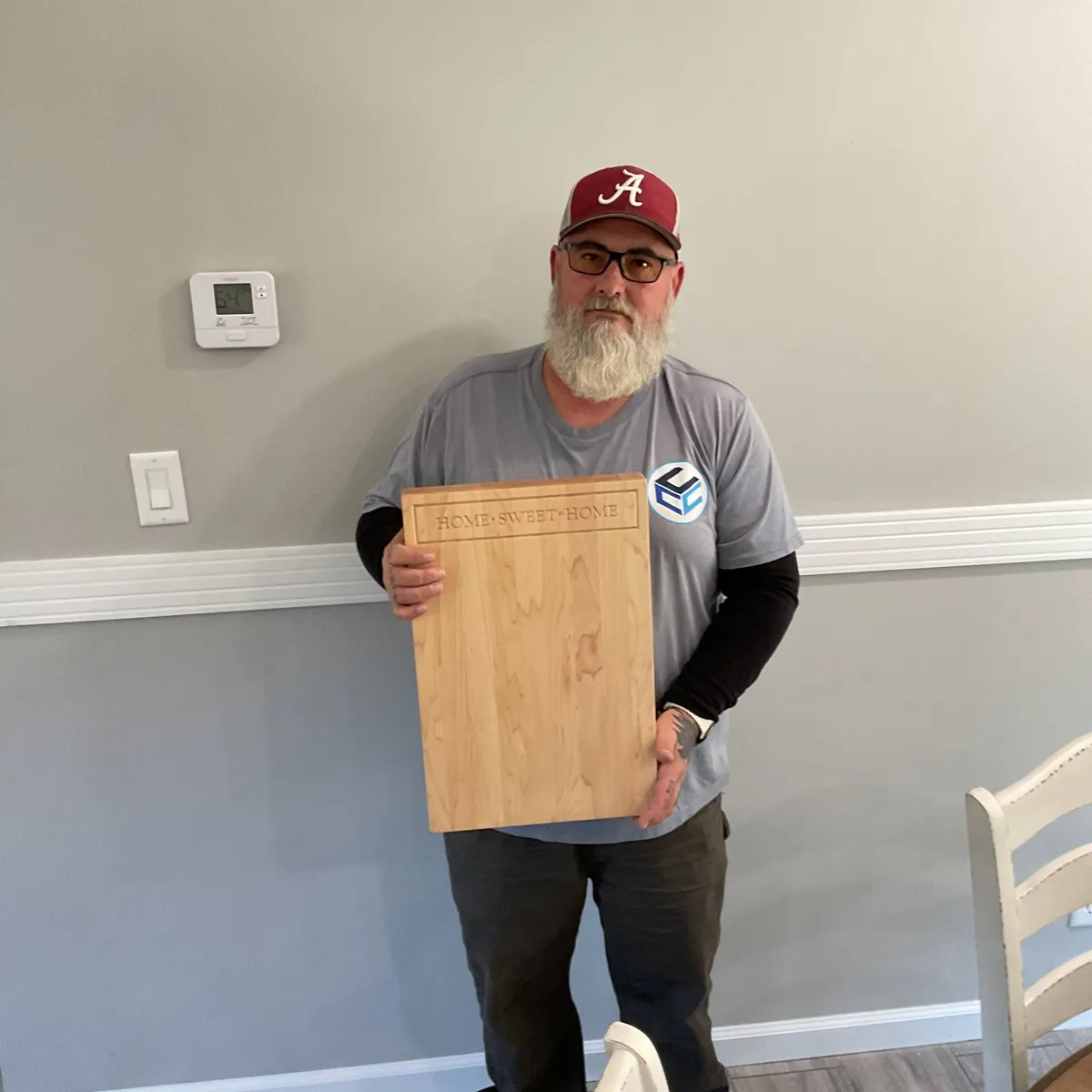 Hunter S. welcome home image