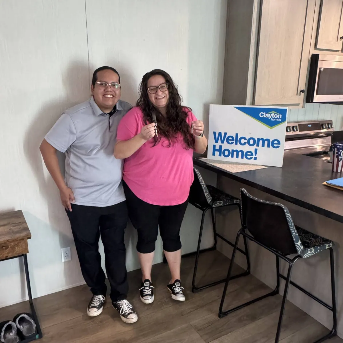 KRISTIAN P. welcome home image