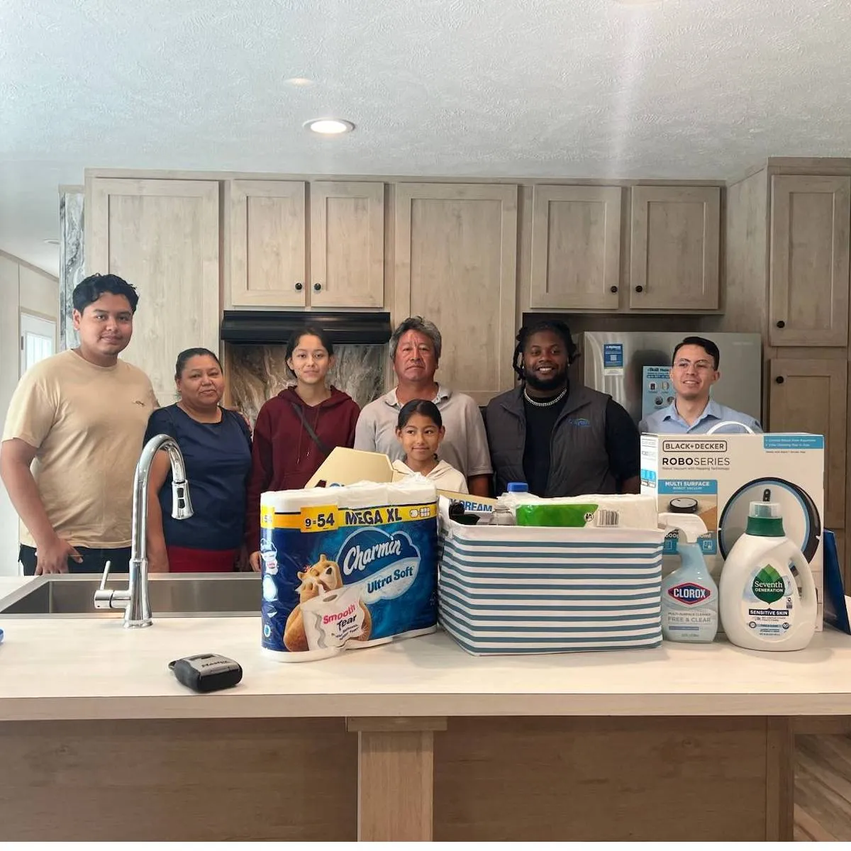 SAUL D. welcome home image