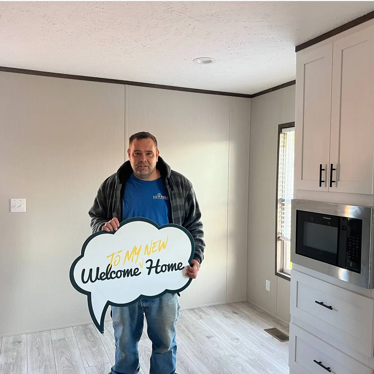 BRANDON D. welcome home image