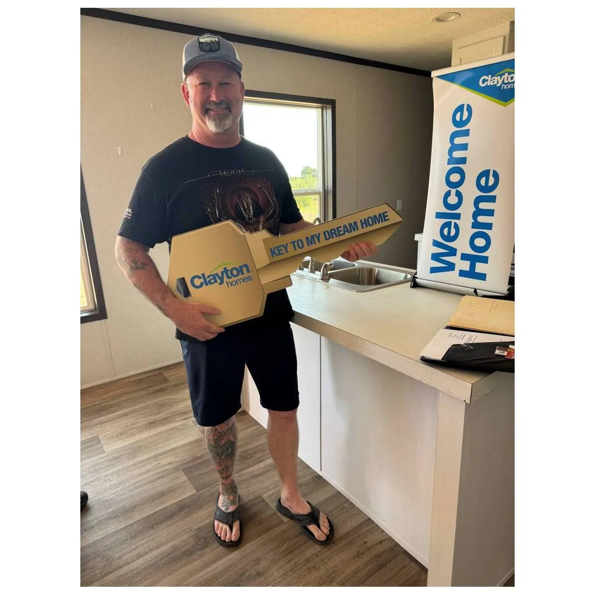 Roger M. welcome home image