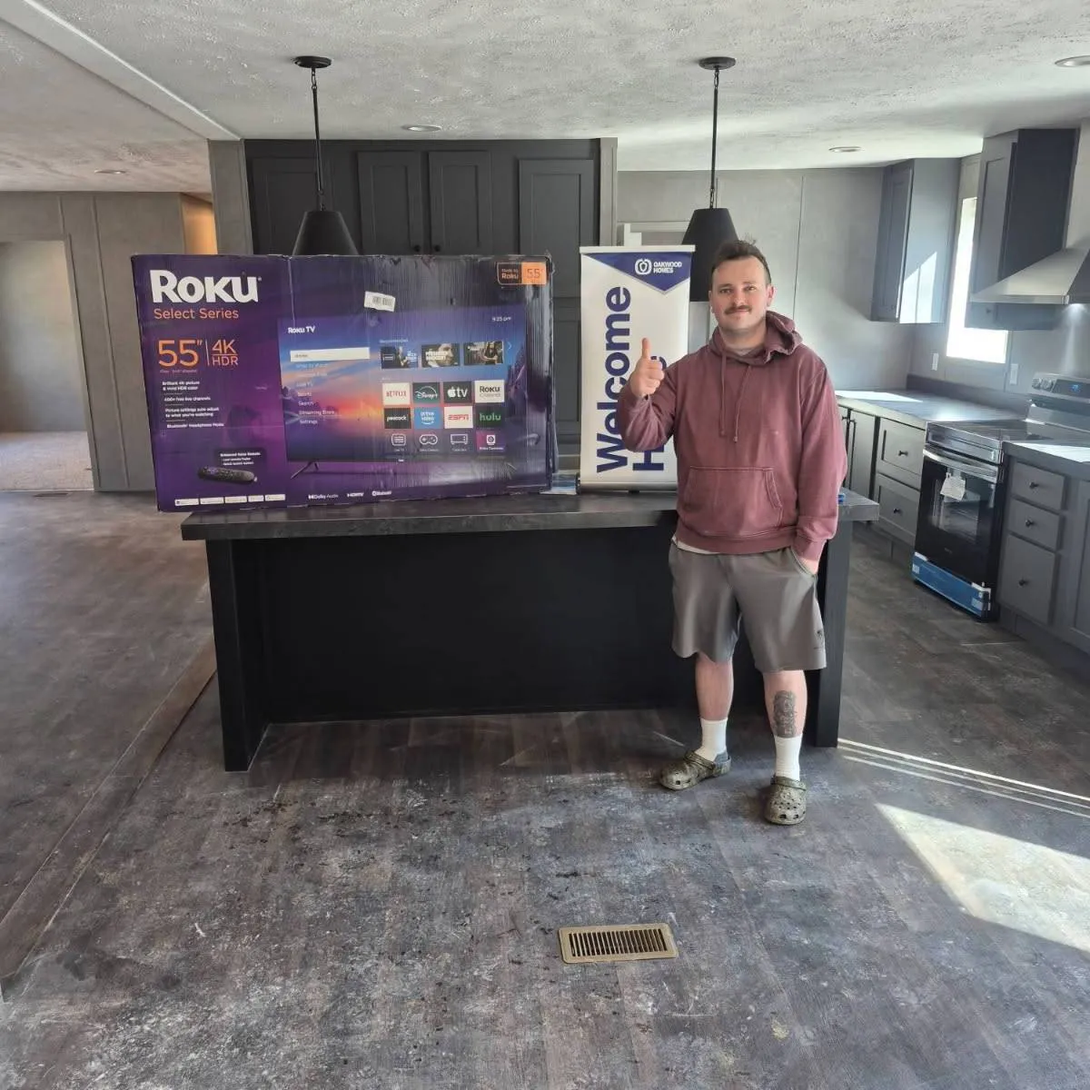 JAYCOB E. welcome home image