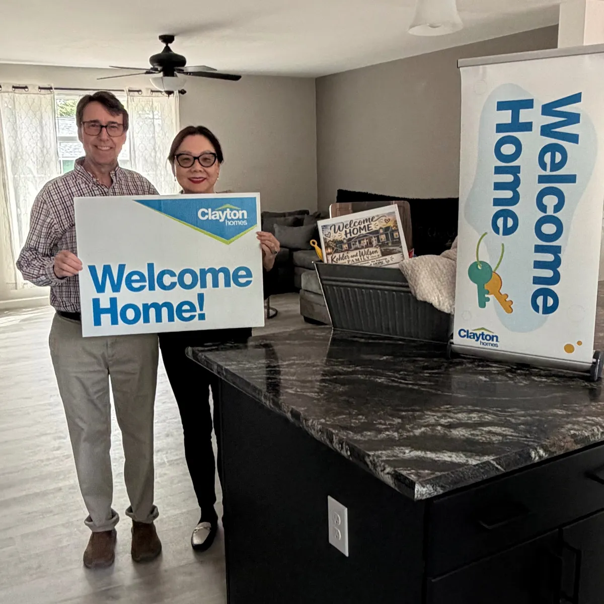 REBECCA K. welcome home image