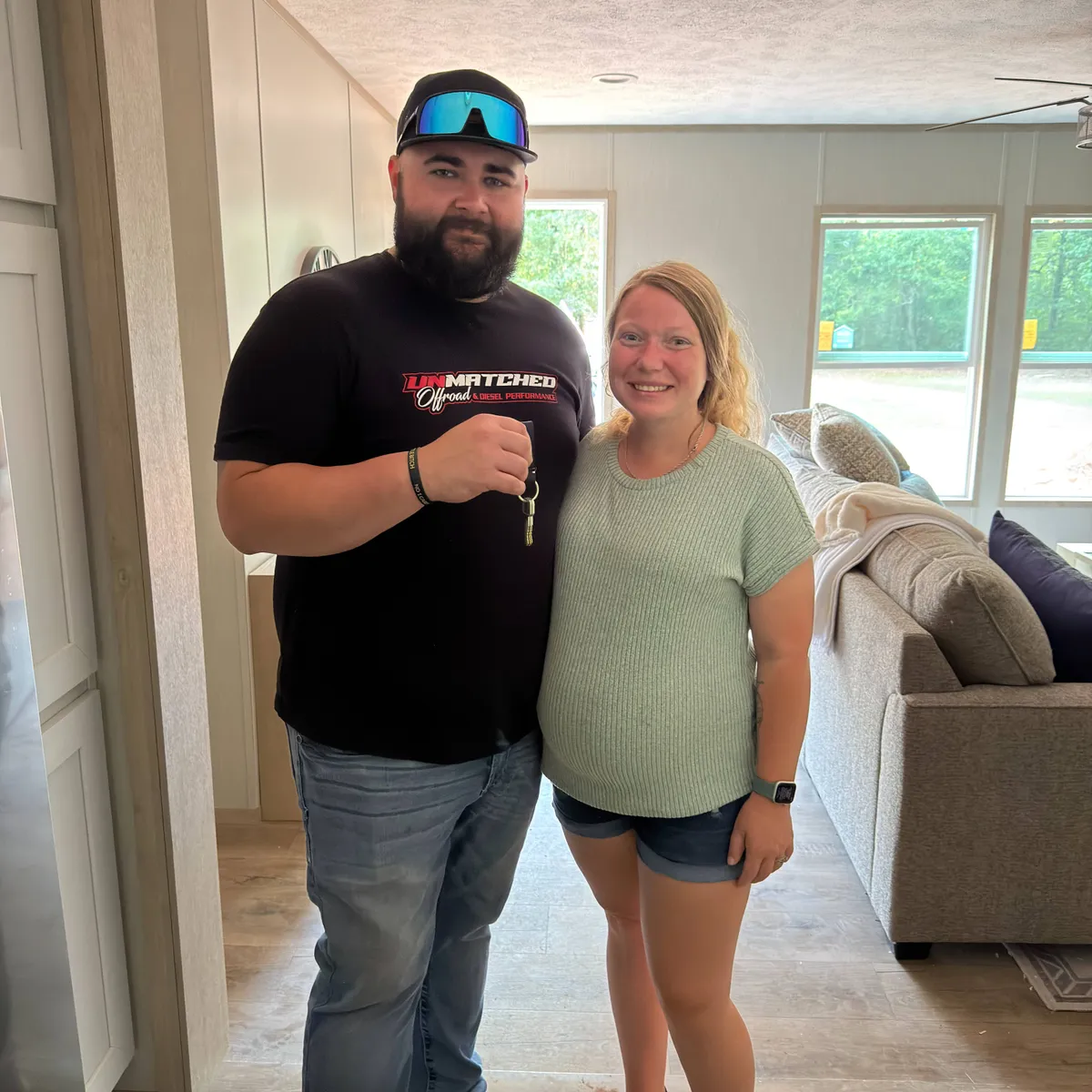 DUSTIN ALLAN C. welcome home image