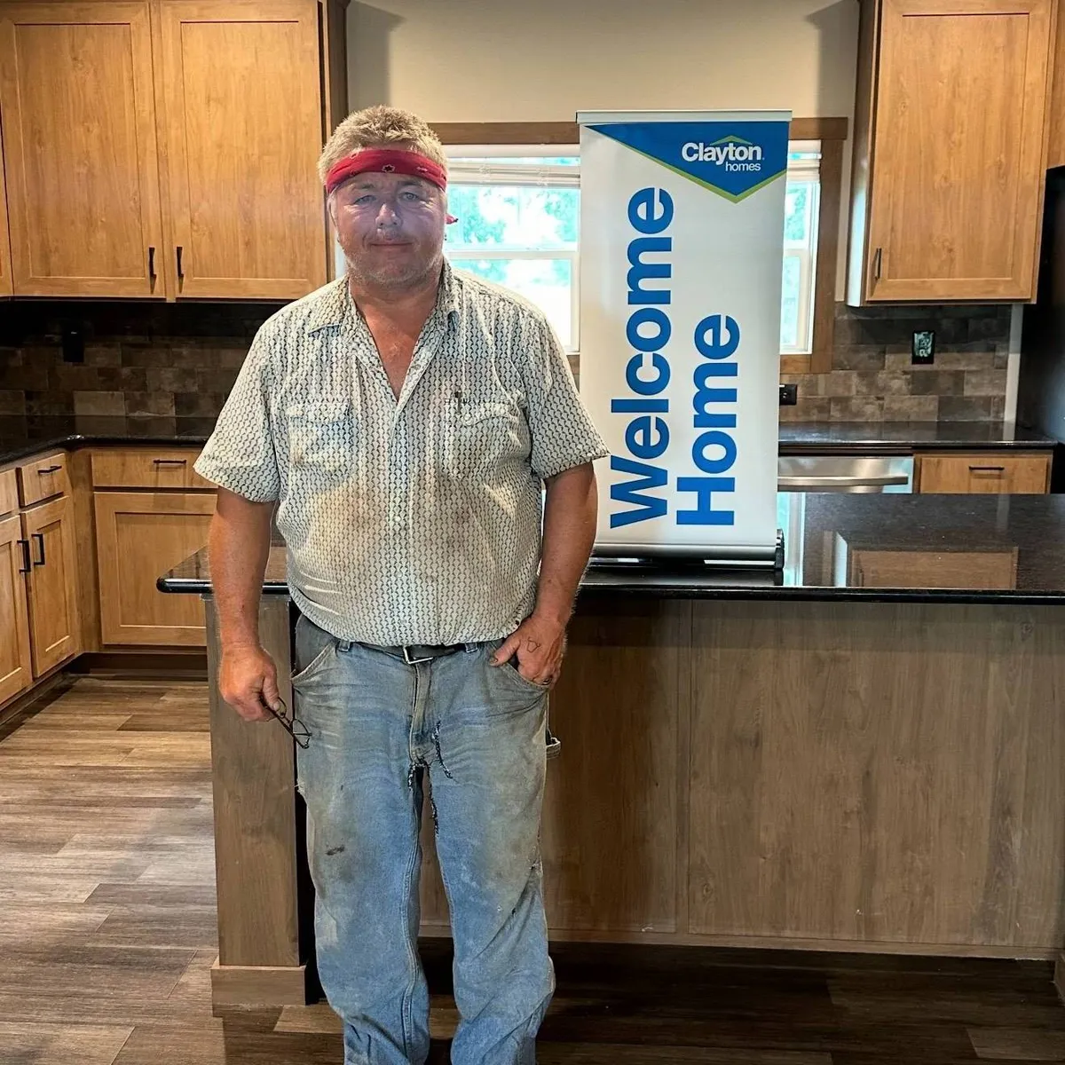 Wesley H. welcome home image