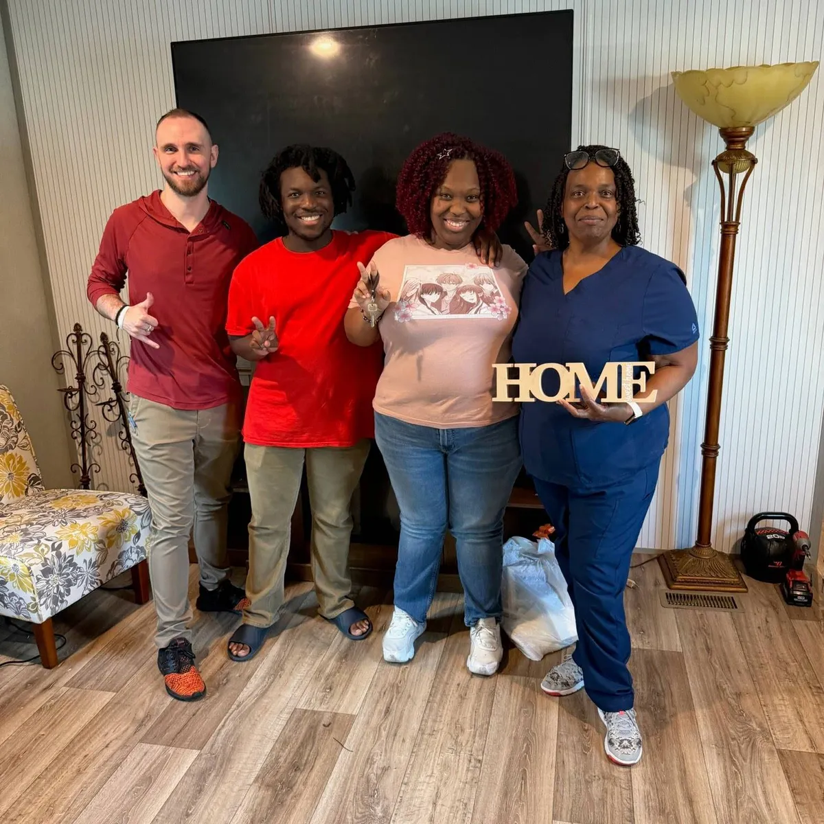 Jessica D. welcome home image