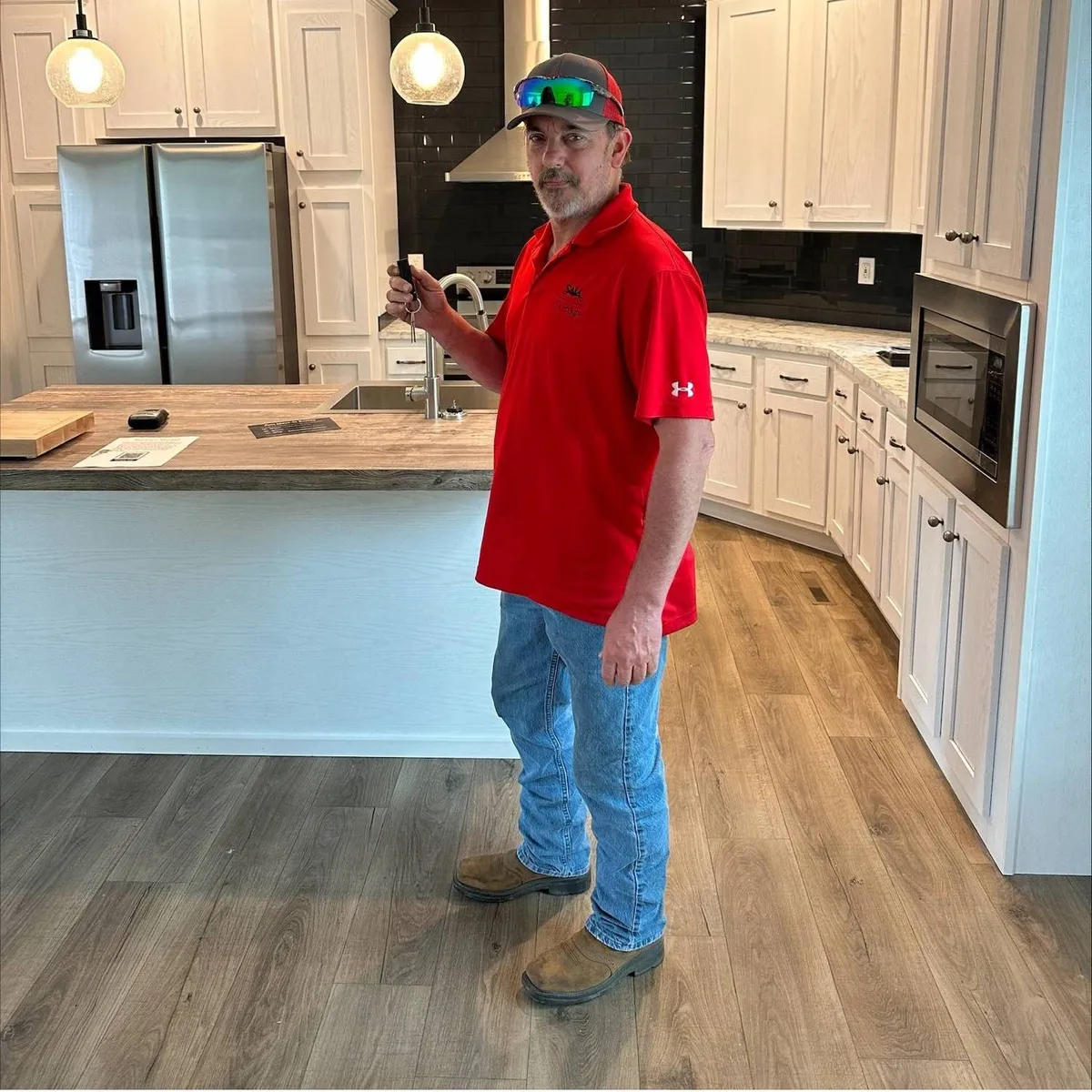 DONALD P. welcome home image