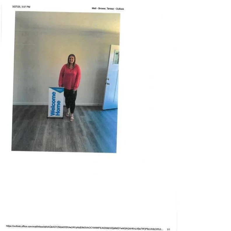Chloe H. welcome home image