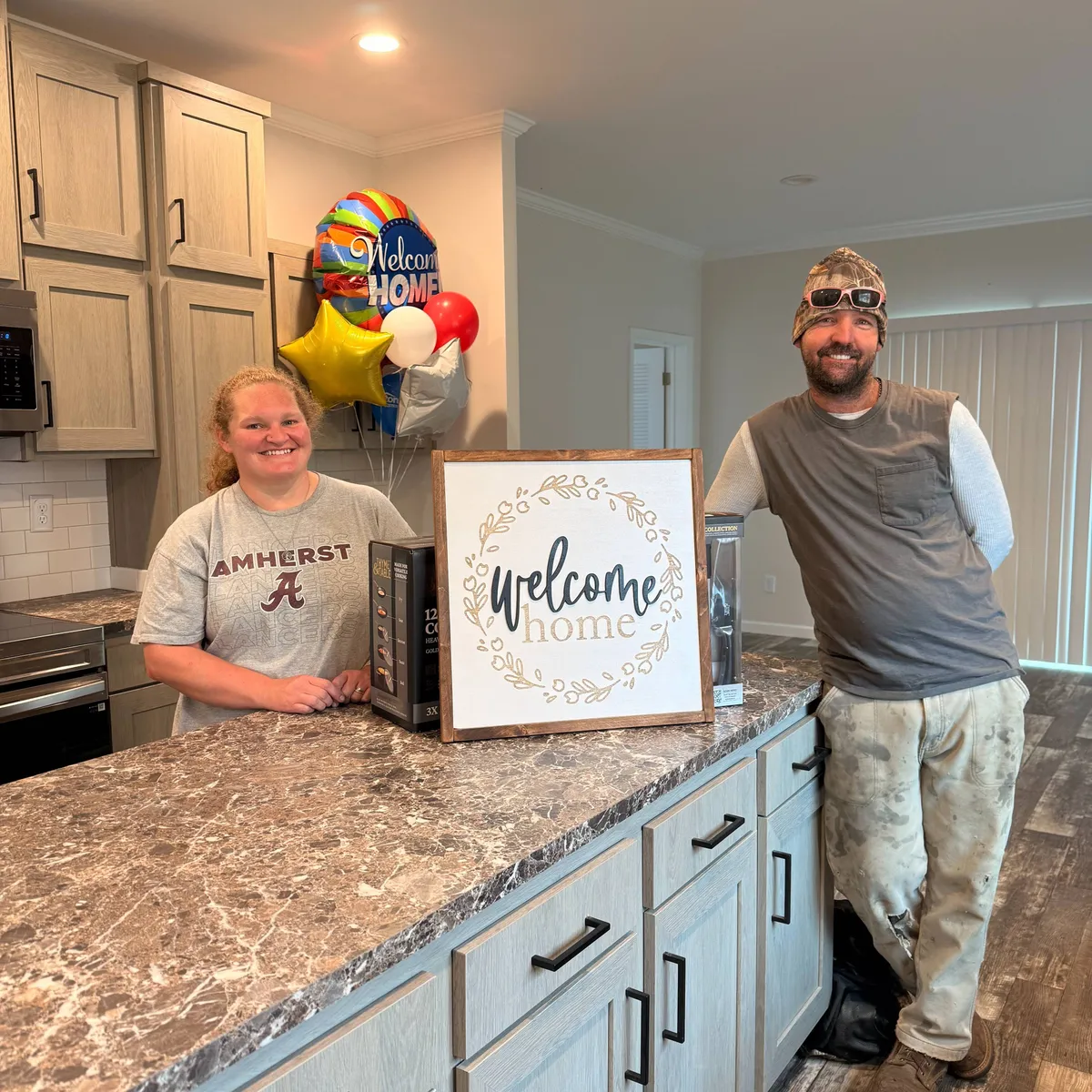 Amanda T. welcome home image