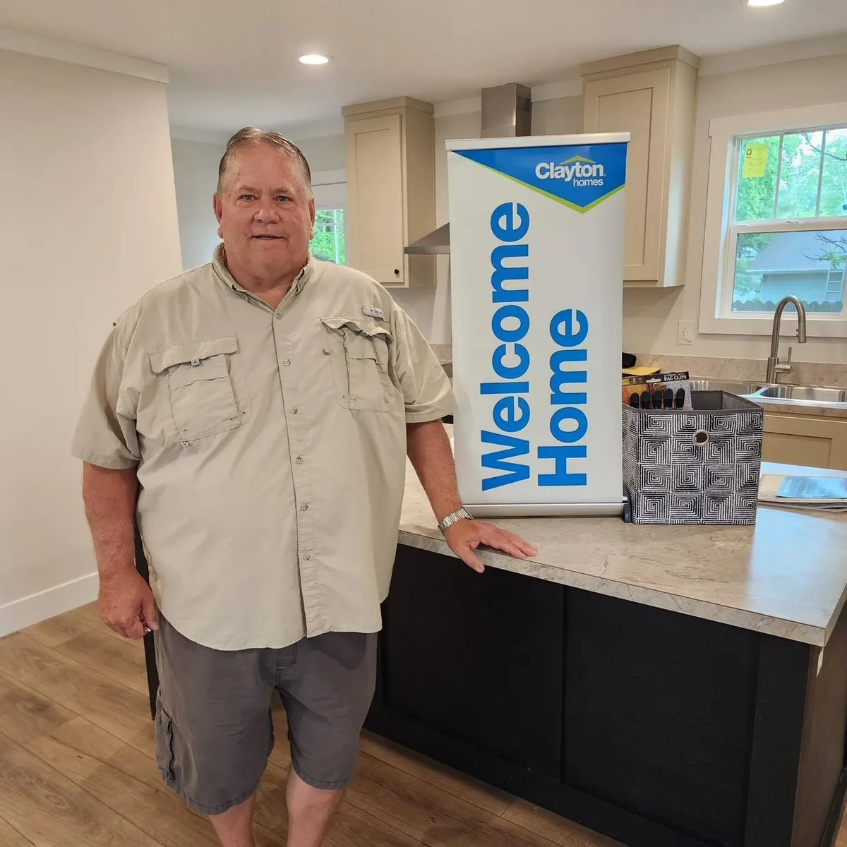 MICHAEL W. welcome home image